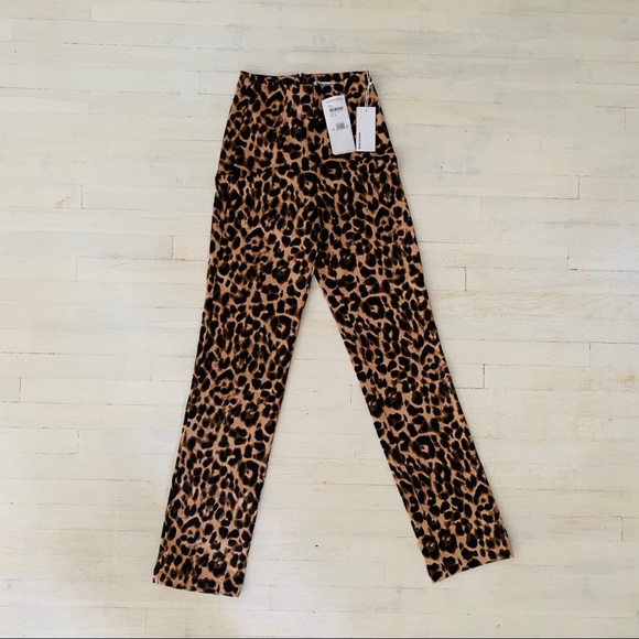 Reformation Sera Pant in Leopard - Picture 5 of 8